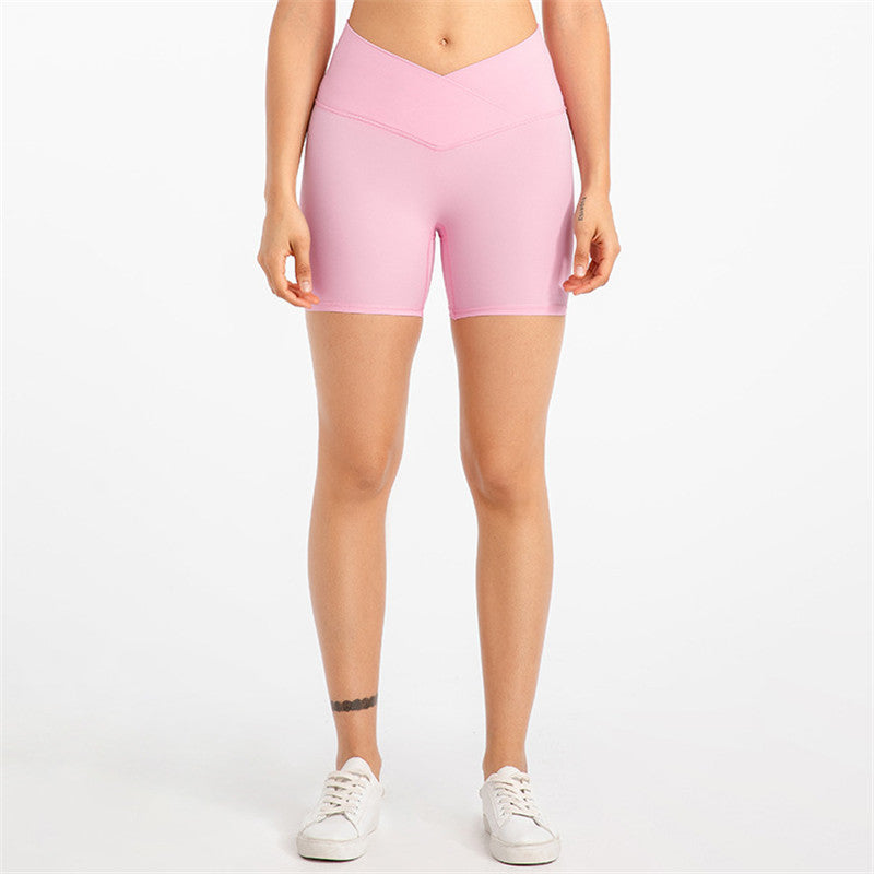 New Yoga Women's Outer Wear Running Tight Shorts