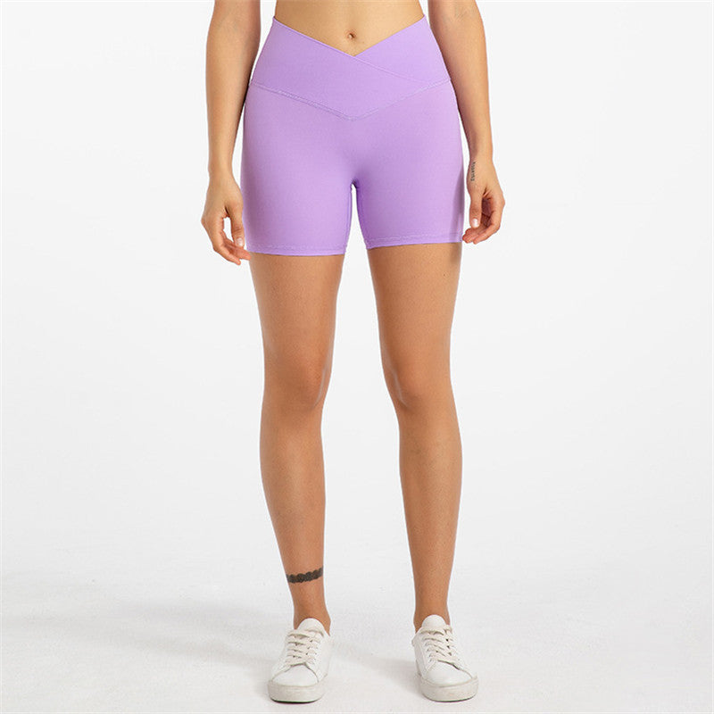 New Yoga Women's Outer Wear Running Tight Shorts