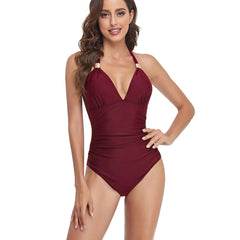 Backless Women's Swimsuit One-piece