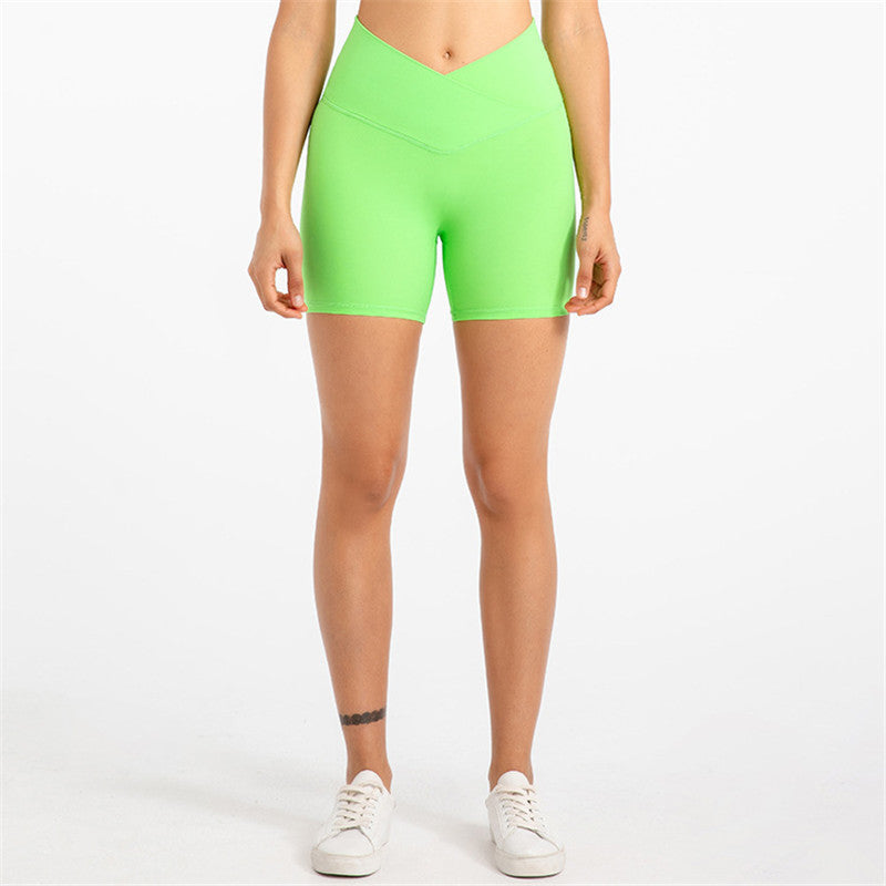 New Yoga Women's Outer Wear Running Tight Shorts
