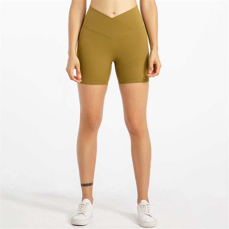 New Yoga Women's Outer Wear Running Tight Shorts