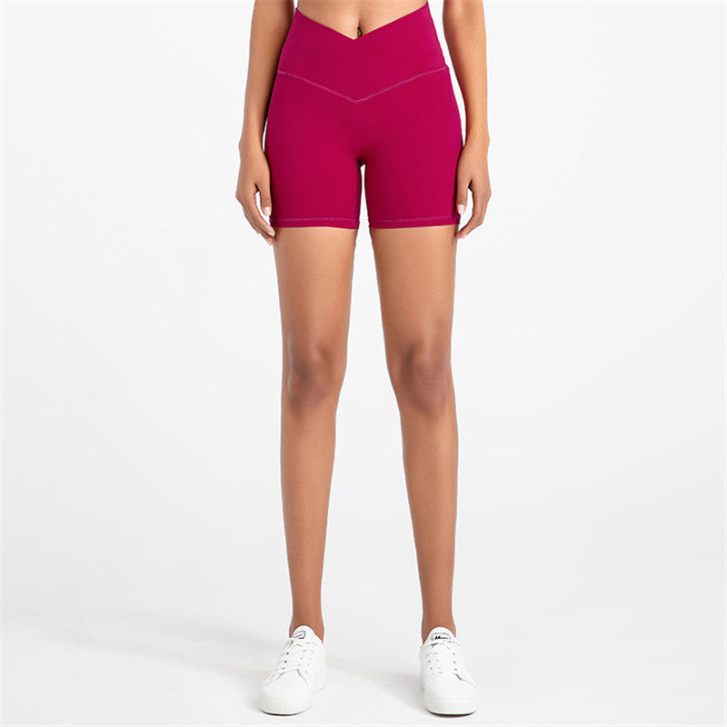 New Yoga Women's Outer Wear Running Tight Shorts