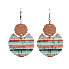 Bohemian Earring Floral Print Earrings